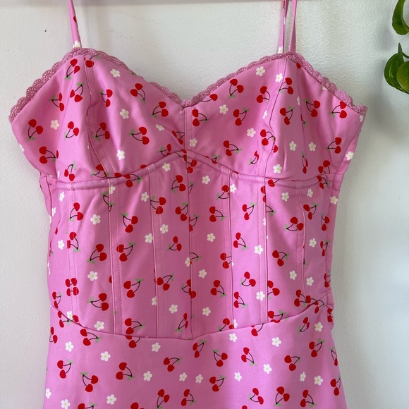 NWT tiger mist cherry dress - Picture 2 of 6